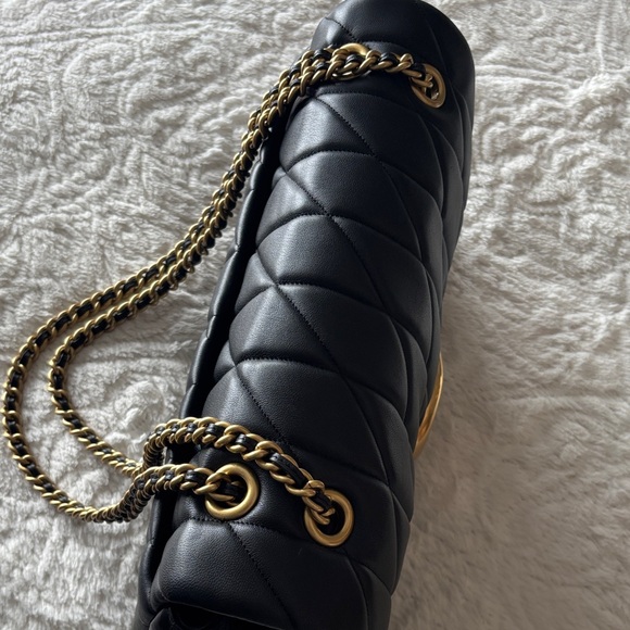 Coach Tabby 33 in Black and Gold - Picture 13 of 14